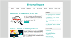 Desktop Screenshot of healthwashing.com